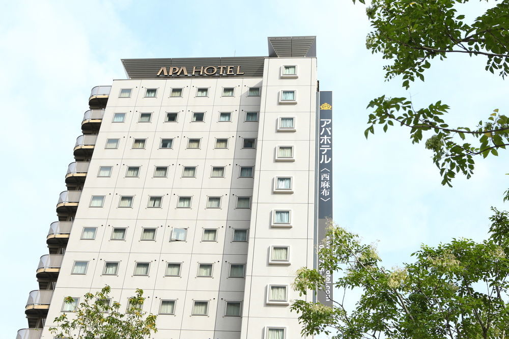 Apa Hotel Nishiazabu Tokyo Bagian luar foto